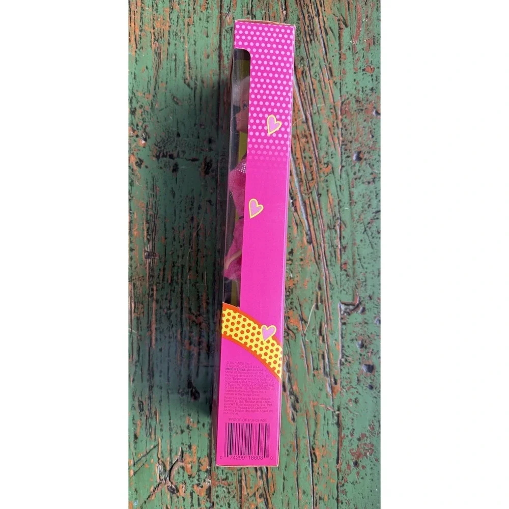 Barbie‎ Sweetheart Barbie Blonde Doll Mattel 1997 Pink Dress 18608